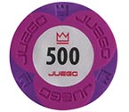 accessori per il poker - Juego - 100 Fiches Pro Embossed valore 500