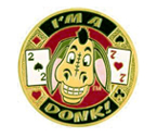 accessori per il poker - Card Guard I M a Donk - Gold