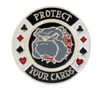 accessori per il poker - Card Guard Protect Your Cards - Silver