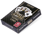 accessori per il poker - Carte Cartamundi Texas Hold'Em Casin Quality (Nero)