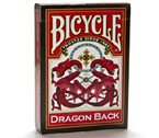 accessori per il poker - Carte Bicycle - Dragon Back (Rosso)