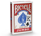 Carte Bicycle - Jumbo Rider Back (Rosso)