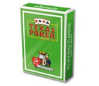 accessori per il poker - Carte Modiano - Texas Poker Plastica (Verde Chiaro)
