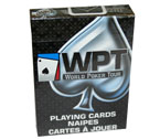 accessori per il poker - Carte Poker Bee WPT standard index dorso nero Blister