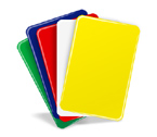 accessori per il poker - 10 Cut Cards in plastica