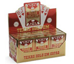 accessori per il poker - Display 12 mazzi - Carte Copag Gold Poker Texas Hold'em Rosso