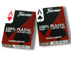 accessori per il poker - Display 12 mazzi - Carte Fournier 2800 Texas Hold 'Em - 100% plastica