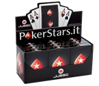 accessori per il poker - Carte Pokerstars Official (Display 12 mazzi) - Juego