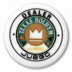 Button Dealer Juego - Texas Hold 'em