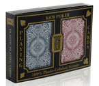 accessori per il poker - Carte Kem Arrow Wide Jumbo Blu/Red