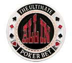accessori per il poker - Card Guard All In - Silver