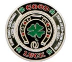 accessori per il poker - Card Guard Good Luck - Silver
