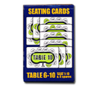 accessori per il poker - Table Seating Cards (Table 6-10)